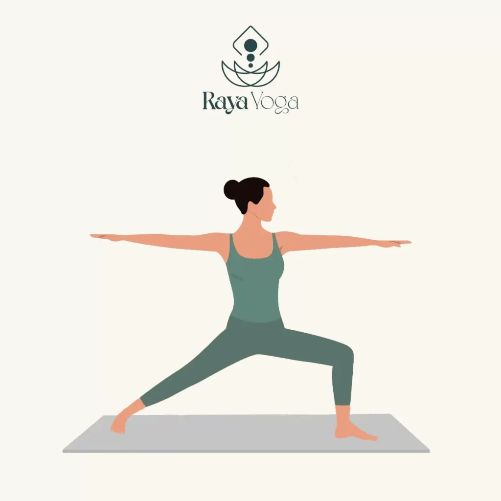 جنگجوی ۲ (Virabhadrasana II)