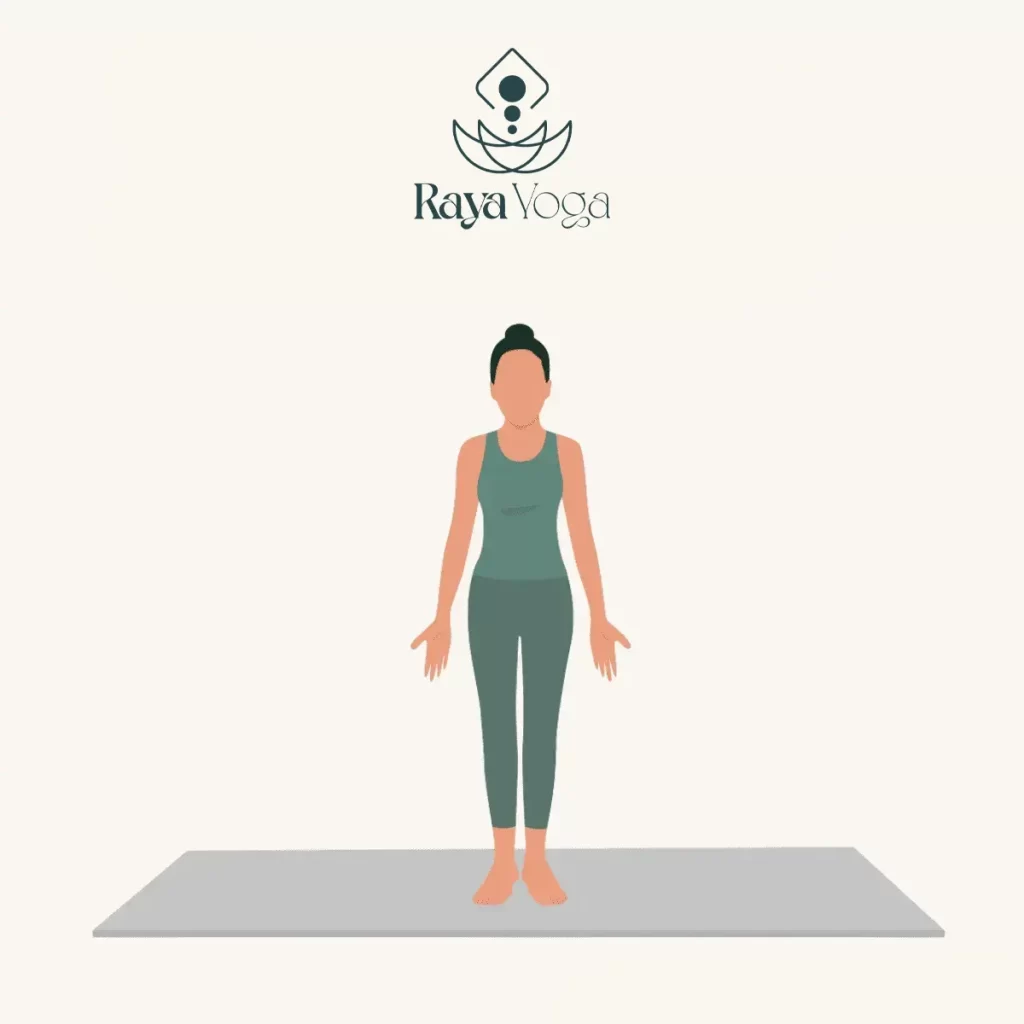 حالت کوه (Tadasana/Mountain Pose)